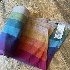 Colorful Striped Kids Blanket